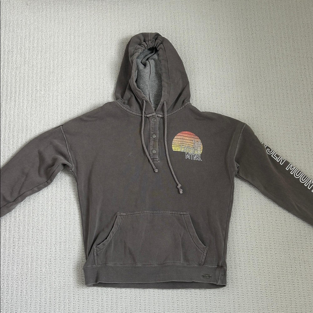 Women’s Gray Hoodie Sweater